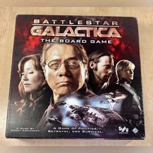 Battlestar Galactica The Board Game Fantasy Flight MINT Complete Syfy